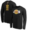 Transfronterizo James Ou Texto Carta Curry Manga Larga Impresión 3D Hombres Deporte Secado Rápido Camiseta Deportiva de Baloncesto Nba