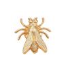 Broche Pete Cat Simples de Nicho Europeu e Americano Broche de Inseto de Liga Japonesa e Coreana Broche de Abelha Dourada Broche Artesanal Corsage