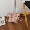 2026 Nuevo Bolso Cubo de Cadena de Diamantes Estilo Coreano para Mujer Nicho para Viajes Diarios Bolso de Hombro Único Moda Versátil Bolso de Axila para Viajes Diarios