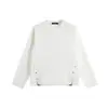 Ropa Vintage Yidao Otoño 2026 Nuevo Estilo Americano Diseño de Moda Camiseta de Manga Larga Suelta Cuello Redondo Botón Dividido para Hombre
