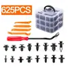 Nuevo Producto 620 Piezas Caja de Tres Niveles con Clips 16 Tipos de Clips de Reparación de Parachoques de Coche de Uso Común Plástico Clips He132