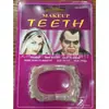 Shengzhida Dia da Mentira brinquedo de corpo inteiro adereços de Halloween suprimentos horror luminosos dentes falsos dentes luminosos