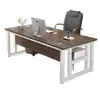 Escritorio de oficina, escritorio para computadora individual, escritorio de entrenamiento estilo minimalista, escritorio de oficina para jefe grueso y reforzado, escritorio para gerente, escritorio de estudio