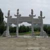Arco de Mármol Personalizado, Arco de Entrada de Estilo Rural Nuevo, Una Puerta, Tres Puertas, Cinco Pisos, Lugar Escénico de Templo, Fabricante de Granito