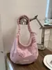 Bolsa de Ombro Feminina de Verão Grande Capacidade Casual sob o Braço com Toque de Luxo, Estilo Coreano Ins para o Dia a Dia