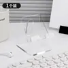 Soporte de Escritorio Móvil de Gama Alta Soporte Perezoso Soporte de Mostrador Común Soporte de Exhibición Transparente Soporte de Teléfono Móvil de Acrílico