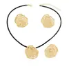Collares Europeos y Americanos Transfronterizos, Collares Florales de Moda para Mujer Estilo Americano, Conjuntos de Joyería Versátiles y de Alta Gama para Mujer
