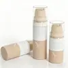 Fabricante de embalagens plásticas 5ml 10ml 15ml Frascos a vácuo de PP frascos dosadores de viagem suportam amostras personalizadas