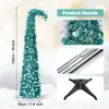 2025 Nuevo Rojo Alizarina Cuello Torcido Verde Láser Árbol de Navidad Fabricante Venta Directa Fiesta Fiesta Adornos