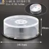 Bolsa de Papel para CD, Bolsa para Empaque de Disco DVD, Bolsa para Disco de Cine y Televisión, Bolsa para Disco Individual, Bolsa de Almacenamiento para DVD Doble Disco de PP
