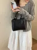 2026 Nova Bolsa Feminina de Tecido Versátil para o Dia a Dia Bolsa de Mão Tendência Bolsa de Ombro Pequena Nicho Sensação de Luxo Bolsa de Ombro Única Cheia