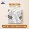 Papel Personalizado à Prova de Óleo de Grau Alimentício Transfronteiriço Papel para Embalar Hambúrguer Papel para Embalar Sanduíche Papel à Prova de Óleo Papel Revestido Personalizado