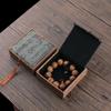 Huiou Linen Handstring Box Bead Box Atacado Pingente Caixa Colar Anel Caixa Jóias Bolsa