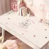 Alfombrilla de escritorio de dibujos animados para estudio infantil, mantel impermeable y lavable, protector de escritorio para escritura de protección ocular para estudiantes