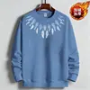Sudadera Popular de Terciopelo Estampado Transfronteriza Traje Cálido para Hombre Polar Jóvenes Sudadera de Cuello Redondo Pulóver Capa Base para Hombre Otoño