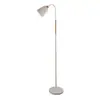 Luminária de Chão Nórdica Luminária de Mesa de Pé ao Lado do Sofá Quarto Sala de Estudo Luminária de Mesa LED Regulável Luminária de Chão Decorativa para Leitura