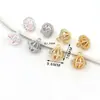 Colar com pingente de sino lanterna de zircônia 14K banhado a ouro, cor duradoura, material de acessório para contas, peças para joias DIY D178