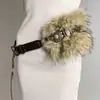 [8678 Personas Coleccionadas] Nueva Cinturón Subcultura Elegante Peludo Retro Americano Empalme Combinación Accesorios Sexy