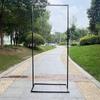 Venta al por mayor Nuevos Accesorios de Boda Arco de Hierro Marco de Hierro Adornos de Boda al Aire Libre Decoración Área de Bienvenida Instrucciones Señal de Agua