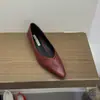 Zapatos de Tacón Bajo Cómodos de Estilo Retro para la Noche, de Gama Alta con Estampado de Leopardo y Punta Fina para Mujer, Nuevo Estilo 2026, Zapatos para el Trabajo y Ropa de Trabajo