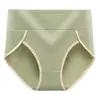 Ropa interior nueva de cintura alta para mujer, alta elasticidad, antibacterial, entrepierna de grafeno, transpirable, cadera, triángulo para mujer
