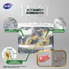Bolsa para Mantener Fresco Miaojie Bolsa Sellada para Conservación de Alimentos Bolsa para Alimentos y Congelador de Refrigerador Auto-sellante Bolsa Densa para Congelador Reempacada