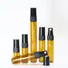 En Stock Marrón 2ml 3ml 5ml 10ml Botellas Muestreras Opacas, Botellas Recargables para Perfume, Botellas con Atomizador, Botellas Portátiles para Aceites Esenciales