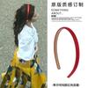 A história da faixa de cabeça de arco de Rose Huang Yimei para mulheres 2024 verão high-end novos acessórios de cabelo de abas largas