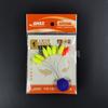 Flotador fluorescente Sanxin Seven Star 7+2, autocontrapeso, cilíndrico aerodinámico, aparejo de pesca tradicional, venta al por mayor