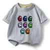 Camiseta de algodón para niños Space Kill, venta al por mayor, de comercio exterior, de manga corta, para bebé, fina, de verano