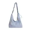 Bolso de Rayas para Mujer 2026 Nueva Moda de Primavera Bolso de Hombro Bolso Tote de Gran Capacidad para la Escuela y el Viaje Diario Bolso Cruzado