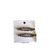 Horquilla ovalada hueca con textura de viento INS, pinza lateral para el cabello, temperamento de moda para niña, pinza para flequillo para cabello suelto, pinza de pico de pato