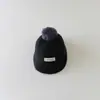 Chapéus Coreanos Yipan para Crianças Meninos e Meninas, Bonés de Beisebol de Tricô e Chapéus de Lã Modernos e Versáteis