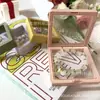 Caixa de Armazenamento Pe com o Mesmo Filme Transparente à Prova de Pó para Exibir Joias, Acessórios, Nail Art e Colecionáveis; Caixa de Joias Flutuante