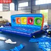 Pista de Obstáculos Inflável Desafio Furo Através Corrida de Obstáculos Jogo de Atividade Modelo Sempre Inflável Almofada de Ar Venda Direta da Fábrica