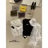 ULOUR/U Nuevo diseño de estilo coreano inspirado en Instagram para principios de otoño, chaleco de punto grueso hueco con cuello redondo para mujer 88002