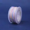 Fio de Algodão Tingido em Degradê Céu Estrelado 30m Estilo Xizang para Fazer Pulseiras, Tecelagem de Cordões e Materiais DIY