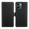 Adequado para OPPO A6/A6X/A38/A58, capa flip de couro com sensação de pele, porta-cartões, suporte e capa de telefone de negócios anti-queda