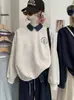 KEKEZOON Sudadera con Capucha de Manga Larga y Cuello Redondo con Estampado Delantero y Trasero de Dibujos Animados Anime para Mujer Otoño Casual Holgada 9064