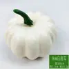 Modelo de abóbora de simulação Enfeites de abóbora de Halloween Adereços decorativos Exibição de armário de vegetais Adereços de fotografia para educação infantil