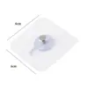 Gancho Adhesivo Transparente de Acrílico Flor de Ciruelo Sin Perforación Uso Fuerte Sin Rastro Gancho Invisible Gancho para Pared Puerta Trasera Fuerte
