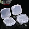 Caja de Set de Decoración de Pintura de Diamantes, Caja Organizadora de Cuentas, Caja de Almacenamiento de Semillas de Frutas y Verduras, Caja de Set de Plástico Transparente