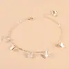 Pulseira elegante e delicada japonesa e coreana, nova pulseira de borboleta de verão, pulseira versátil para presente de meninas e amigas