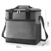 Estilo K de Bolsa de Almuerzo Redonda Engrosada Bolsa de Almuerzo Más Altura Bolsa Aislante Cuadrada Cartera Bolsa de Hielo Bolsa de Almuerzo para Mantener Fresco al Aire Libre