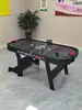 Máquina de Hockey de Aire de Mesa, Mesa de Hockey de Aire, Resistente a Rayones, Tipo Plegable de Pie, Estándar para Adultos