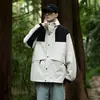 Chaqueta para Hombre Tangkez, Nuevo Estilo Otoño, Marca Americana de Moda, Chaqueta Estilo Montaña para Exteriores, Abrigo Casual Holgado para Hombre