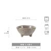 Vajilla de Cerámica Vintage Estilo Japonés Plato de Sabor para Hogar Plato para Salsas para Hot Pot de Restaurante Plato Irregular para Escupir Huesos Plato Pequeño Lindo