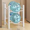 Estante de Cubos Multicapa Estante Grande para Cubos Estante de Almacenamiento de Agua Mineral Estante para Dispensador de Agua de Oficina Soporte para Agua Pura Estante para Colocar Botellas de Agua
