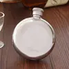 Frasco portátil de aço inoxidável 304, frasco redondo mini espesso 0,15 kg é um utensílio de bebida de metal portátil para uso doméstico