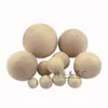 Bola de madeira redonda madeira maciça feita à mão bola de jardim de infância diy bolinhas pequenas não porosa maciça grande bola pintada pequena-cm